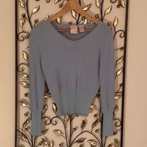 CLEARANCE! Baby Blue Winter Angora Sweater
